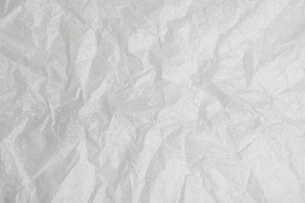 Wrinkled Paper White Background Texture — Stock Photo, Image
