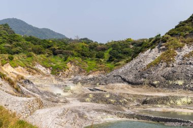 Huangxi hot spring recreation area in Yangmingshan national park