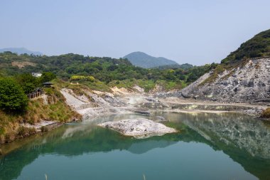 Huangxi hot spring recreation area in Yangmingshan national park