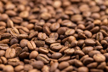 Kavrulmuş kahve çekirdeği deseni.