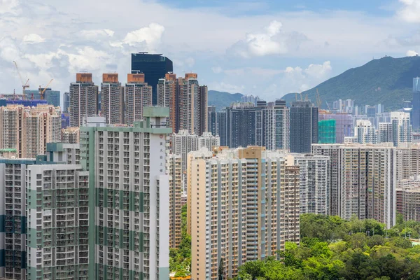 Hongkong Juni 2023 Hongkong Wong Tai Sin Bezirk — Stockfoto