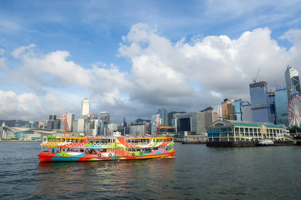 Hong Kong June 2023 Hong Kong Victoria Harbor — Stock Photo, Image