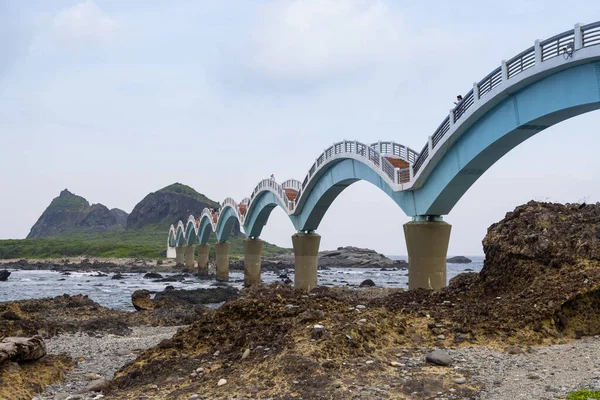 Taiwan September 2022 Sanxiantai Dragon Bridge Taitung Taiwan — Stock Photo, Image