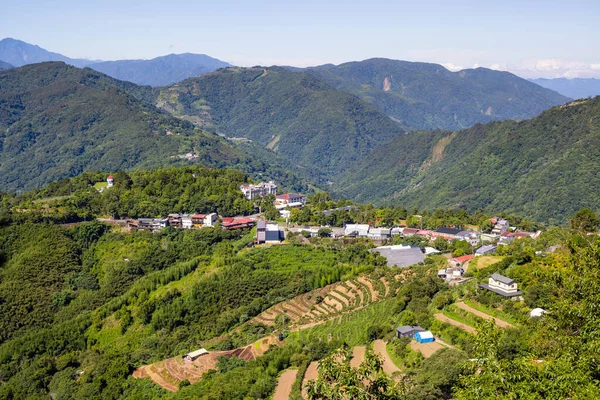 台湾青井的山村 — 图库照片