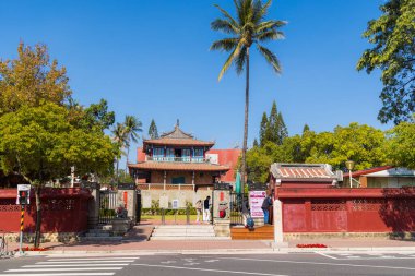 Taiwan - 23 February 2023: Chihkan Tower in Tainan of Taiwan