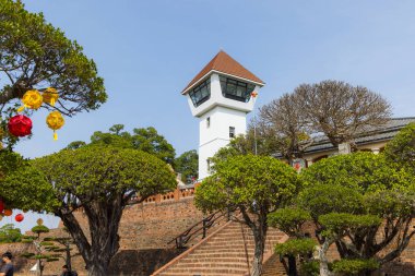 Tainan, Tayvan - 21 Şubat 2023: Tayvan Tainan 'daki Anping Old Fort