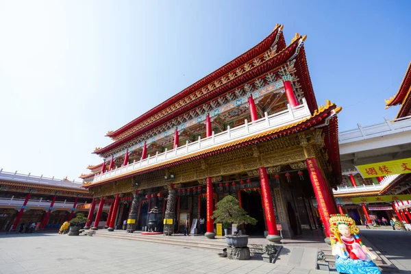 Tainan Taiwán Febrero 2023 Luermen Tianhou Gong Mazu Temple Tainan —  Fotos de Stock