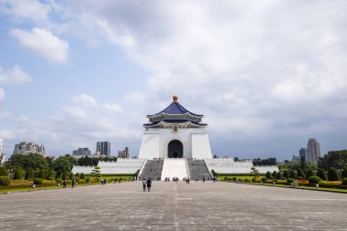 Taipei, Tayvan - 03 Mart 2023: Tayvan 'da Chiang Kai shek Anıt Salonu