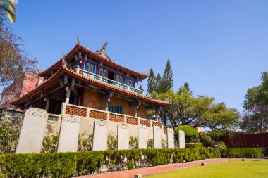 Taiwan - 23 February 2023: Chihkan Tower in Tainan of Taiwan