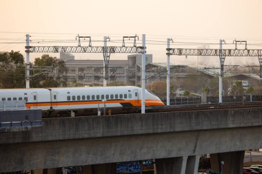 Taiwan - 22 March 2023: Taiwan High Speed Rail at Tainan
