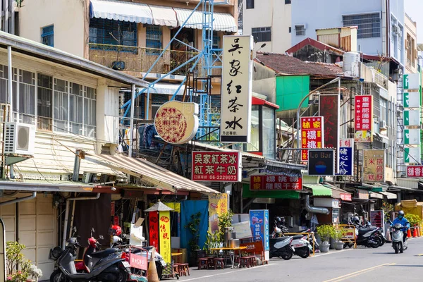 Taiwan Februari 2023 Taipei City Street — Stockfoto