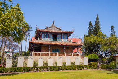 Taiwan - 23 February 2023: Chihkan Tower in Tainan of Taiwan