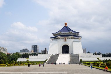 Taipei, Tayvan - 03 Mart 2023: Tayvan 'da Chiang Kai shek Anıt Salonu