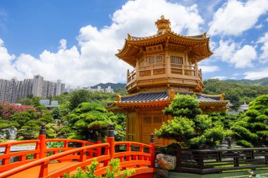 Diamond Hill, Hong Kong - 23 Haziran 2023: Chi Lin Nunnery, Hong Kong