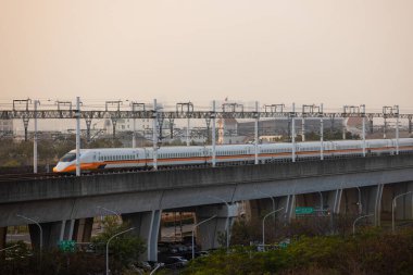 Taiwan - 22 March 2023: Taiwan High Speed Rail at Tainan