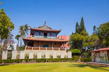 Taiwan - 23 February 2023: Chihkan Tower in Tainan of Taiwan