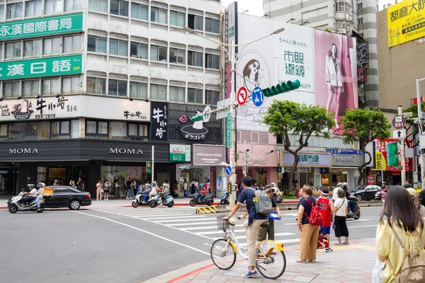2023 中山地区の台北市街路 — ストック写真