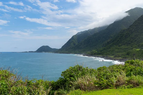 Costa Del Mar Sobre Hualien Taiwán — Foto de Stock