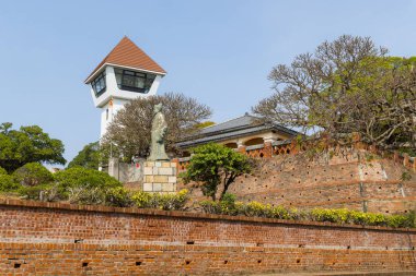 Tainan, Taiwan - 21 February 2023: Anping Old Fort in Tainan of Taiwan