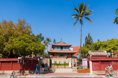 Taiwan - 23 February 2023: Chihkan Tower in Tainan of Taiwan