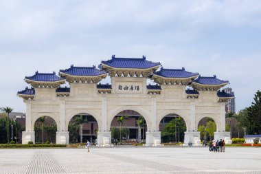 Taipei, Tayvan - 02 Mart 2023: Tayvan 'da Chiang Kai shek Anıt Salonu