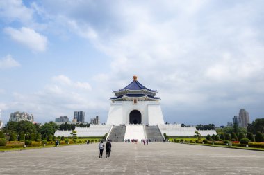 Taipei, Tayvan - 03 Mart 2023: Tayvan 'da Chiang Kai shek Anıt Salonu