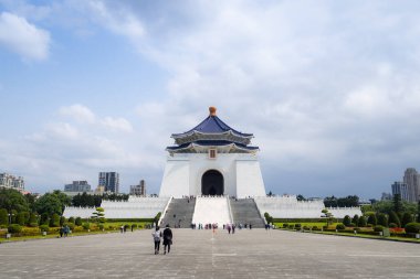 Taipei, Tayvan - 03 Mart 2023: Tayvan 'da Chiang Kai shek Anıt Salonu