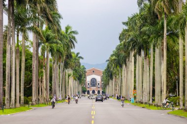 Tayvan - 12 Mayıs 2023: Taipei 'deki Tayvan Üniversitesi