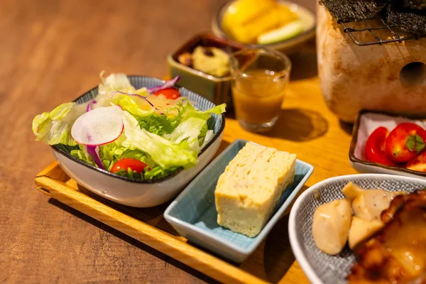 Restoranda Japon Tavuklu Pilav — Stok fotoğraf