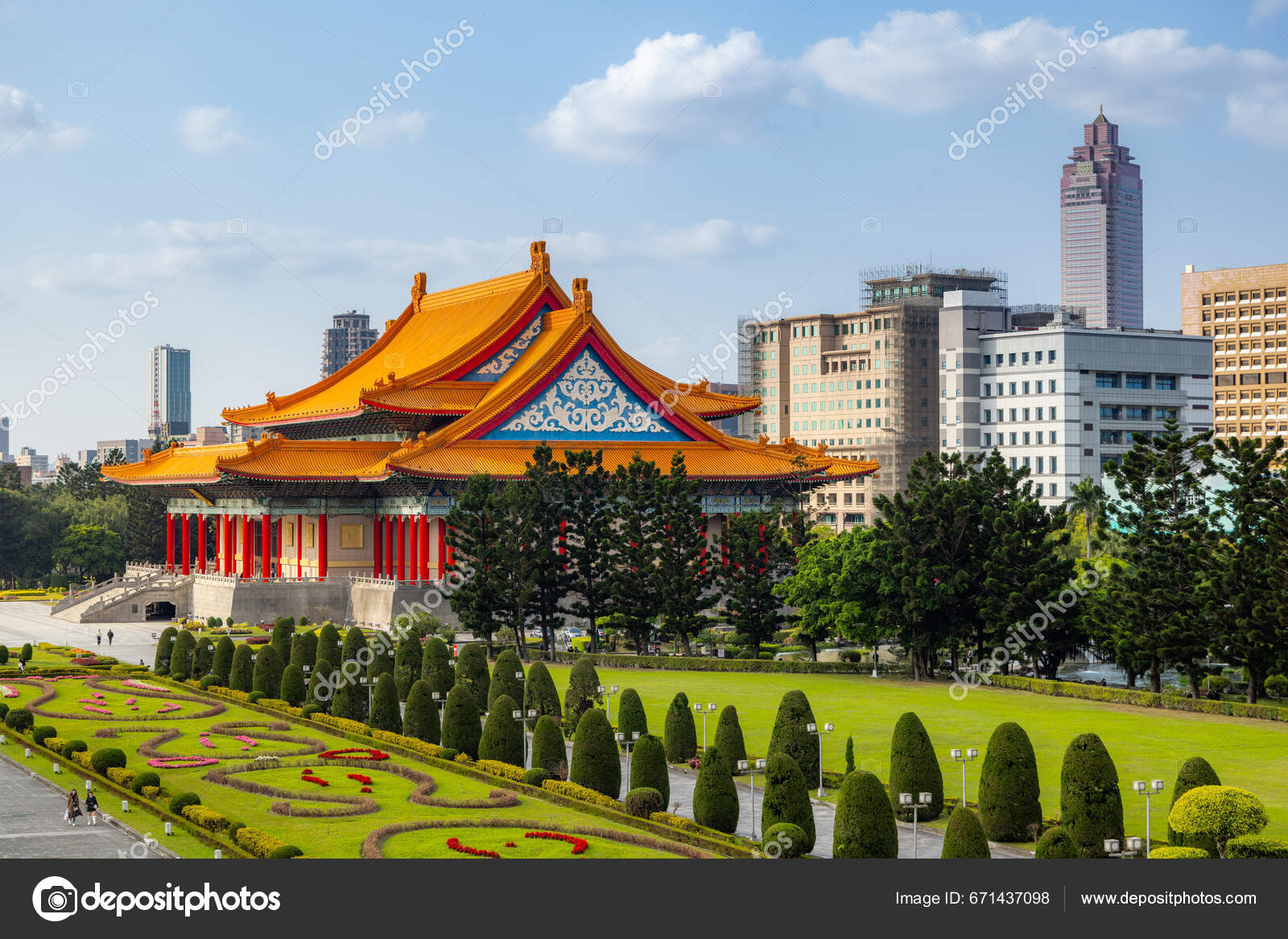 Taipei Taiwan March 2023 National Concert Hall Chiang Kai Shek – Stock