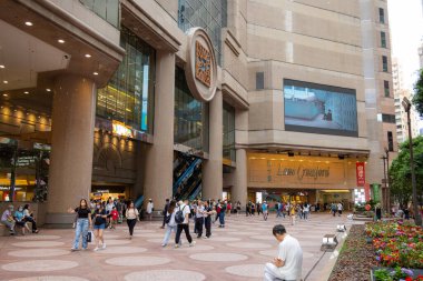 Hong Kong - 20 Haziran 2023: Hong Kong Saat Meydanı