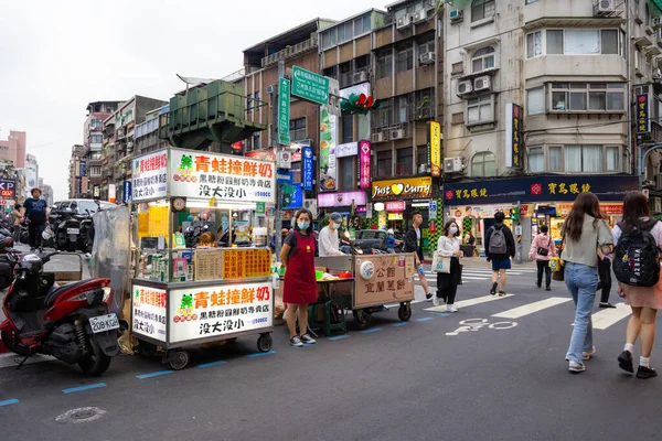 Taipei Taiwan May 2023 Local Vendor Store Street Taipei City — Stock Photo, Image