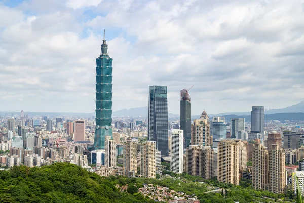 stock image Taipei, Taiwan - 15 August 2023: Taipei City skyline