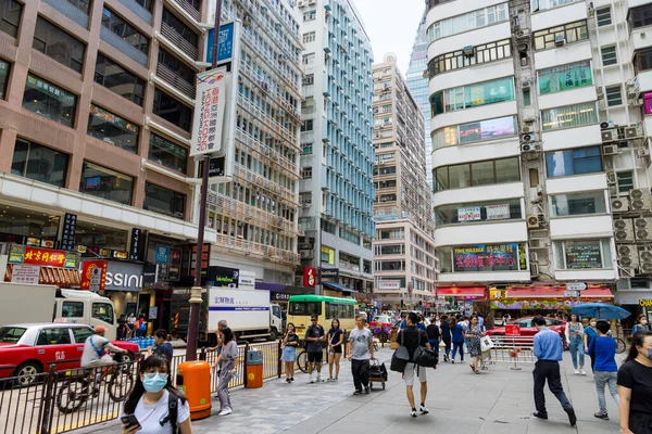 Hong Kong June 2023 Hong Kong Tsim Sha Tsui District — Stock Photo, Image