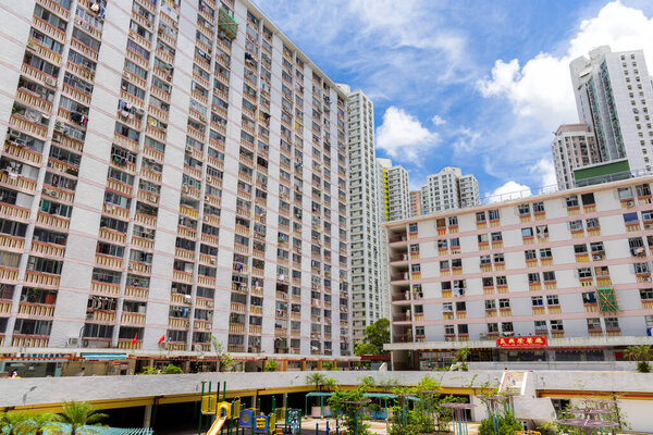 Гонконг - 27 июня 2023 года: Государственная собственность Гонконга в Коулуне