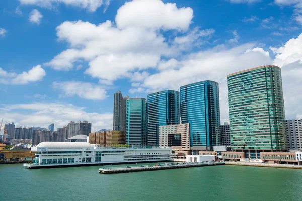 Гонконг Июня 2023 Года Гонконгская Прибрежная Офисная Башня Районе Цим — стоковое фото