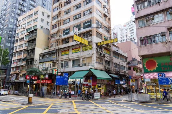 Hong Kong Junio 2023 Ciudad Hong Kong Distrito Wanchai — Foto de Stock