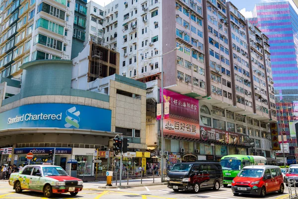 Hong Kong - 23 Haziran 2023: Mong Kok bölgesinde Hong Kong şehri