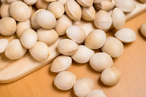 Fresh Ginkgo Seed Nut Close — Zdjęcie stockowe