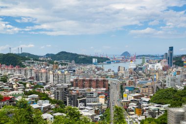 Tayvan - 14 Ağustos 2023: Keelung Şehri