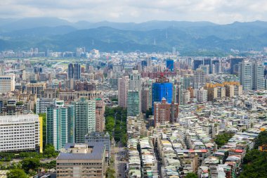 Taipei, Tayvan - 15 Ağustos 2023: Taipei Şehri