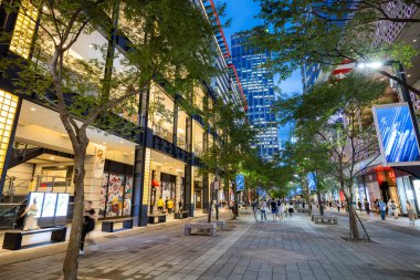 Taipei, Tayvan - 31 Ağustos 2023: Xinyi ilçesindeki Taipei şehri