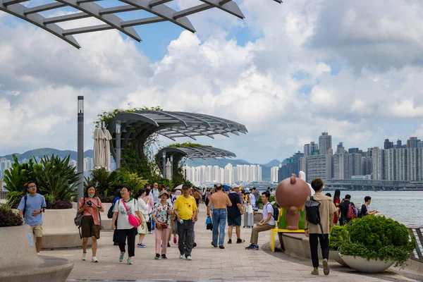 2023年6月20日 香港水上长廊 — 图库照片
