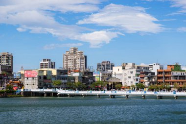 Taoyuan, Tayvan - 30 Ağustos 2023: Tayvan 'ın Longtan bölgesinde şehir