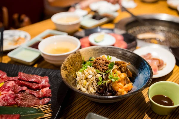 Koreansk Risskål Grillrestaurang — Stockfoto