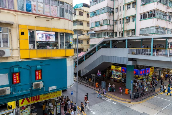 Hong Kong Junio 2023 Ciudad Hong Kong Distrito Mong Kok —  Fotos de Stock