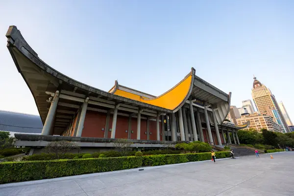 Taipei Taiwan Setembro 2023 Sun Yat Sen Memorial Hall Cidade — Fotografia de Stock
