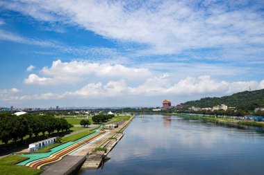 Tayvan - 12 Ağustos 2023: Taipei City simgesi