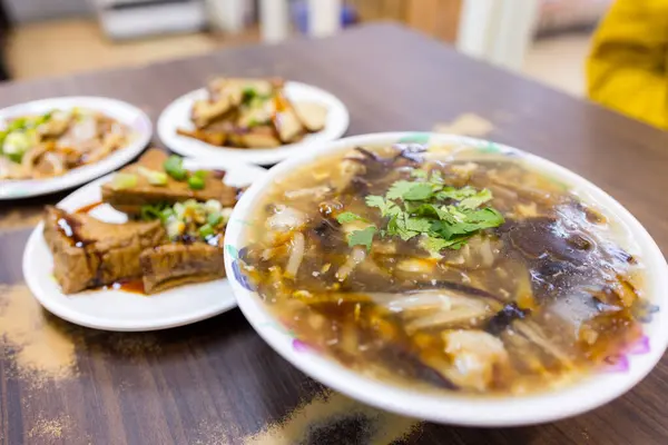 Traditional Taiwanese Local Street Food — Stock Photo, Image