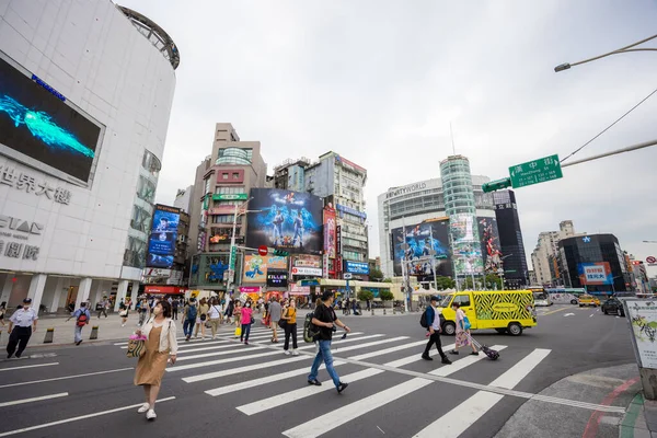 Taipei, Tayvan - 13 Eylül 2023: Tayvan 'ın Ximending ilçesi